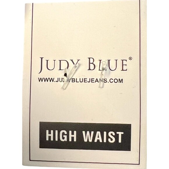 Judy Blue Jeans Women 28 Blue Mom Jean Tapered High Rise Dark Wash Denim NWT - Picture 15 of 16